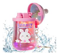 Duvcoywae Beach Water Sprayer - Lights Up Milk Bottle Shape Water Soaker for Kid - Prank Outdoor Toy for Home Festival Family Gathering Beach Park