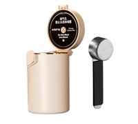 Duvcoywae Coffee Canister | Vacuum Airtight Kitchen Jar with Date Tracker - Food Storage Containers for Coffee Beans,for Rice Sugar Cereal Flour Beans Grounds Food