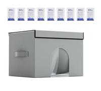 Duvcoywae Cooling Cat House Summer Enclosed | Cool Down Dog Shelter,Portable Ice Packs for Cats Kittens Travel Indoor Bedroom Outdoor Balcony Patio Apartment Hot Weather Garage