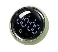 Duvcoywae Digital Kitchen Timer | Smart Voice Countdown Device,Rotary Knob Magnetic Digital Timer - for Chef Student Teacher Fitness Learning Home Classroom Office