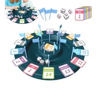 Duvcoywae Math Board Games,Numeracy Skills Game | Interactive Multiplication and Division Toys for Summer Learning Activities Boys Girls Elementary Students Teachers