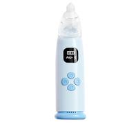 Duvcoywae Nose Sucker for Baby | Snot Sucker for Baby with 3 Suction Levels - 3 Tips, Portable Rechargeable Nasal Cleaner with Light and Music for Hygiene Congestion Home Travel Care