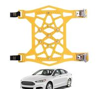 Duvcoywae Snow Chains for Trucks, Tire Traction Chain, Winter Wheels Cable for Vehicle Recovery Mountain Driving Rural Roads Parking Lots Camping Travel Cold Weather