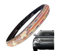 Duvcoywae Steering Wheel Cover - Interior Accessory Cowboy Decor,Breathable Decorative Steering Wheel Cover for Women Men Car Taxi SUV Truck Van Sedan Long-Distance Travel Summer Winter