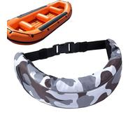 Duvcoywae Waist Life Preserver Belt - Manual Inflating Waist Belt - Manual Inflatable Safety Accessories for Kayaking Sailing Surfing Swimming Paddleboarding Boating Pool