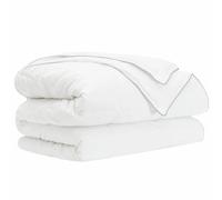 Duvet All-Season White 200x240 cm Bamboo Fiber Blend OEKO-TEX Soft Quilted Cozy