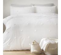 Duvet Cover Bed Set Dot Garden Spot Polka Dot 100% Cotton Appletree White