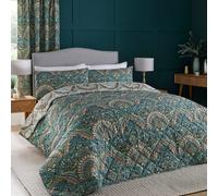 Duvet Cover Bedding Collection Palais Paisley Print Dreams & Drapes Teal