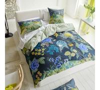 Duvet Cover, Brocade Indigo, 200 x 200 cm, Designers Guild