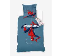 Duvet Cover & Pillowcase Set for Children, Marvel SPIDERMAN grey blue