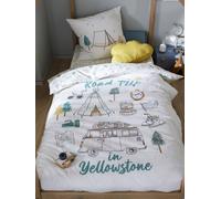 Duvet Cover + Pillowcase Set for Children, YELLOWSTONE beige
