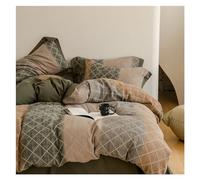 Duvet Cover Set - 100% Cotton Boho Geometric Queen Size Duvet Cover Set, Lightweight Boho Bedding Set 4 Piece (Color: 02, Size: 2.0m bed -220x240cm)