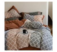 Duvet Cover Set - 100% Cotton Boho Geometric Queen Size Duvet Cover Set, Lightweight Boho Bedding Set 4 Piece (Color: 03, Size: 2.0m bed -220x240cm)