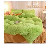 Duvet Cover Set Duvet Cover Set Four-Piece Set Autumn and Winter Coral Fleece Bed Sheet Thick Warm Bedding Bring Excellent Sleep Duvet Cover (Color : 7, Size : 78.74inch bed Flat Sheet)