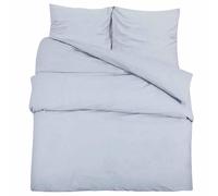 Duvet Cover Set Grey 260x240 cm Light-weight Microfiber Quilt vidaXL