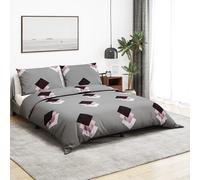 Duvet Cover Set Multicolour 135x200 + 80x80 100% Cotton OEKO-TEX Soft Easy Care