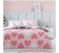 Duvet Cover Set With Pillowcase Soft Reversible Quilt Bedding Single Double King