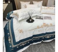 Duvet Cover Single Bed Boys,Pure cotton thousand birds duvets, cotton splicing embroidered water washing silk Down, Silk Bed Single Pillier Bedding, Suitable for Family Hotel Room Children's Room Gif