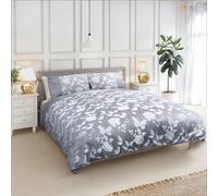 Duvet Set Embellished Jacquard Quilt Cover with Pillow Cases - Butterfly Meadow