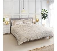 Emma Barclay Duchess - Embellished Jacquard Duvet Set in Cream - Single