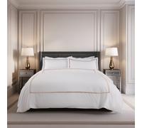 Duvet Set Embroidered Quilt Cover with Oxford Pillow Cases - Mayfair