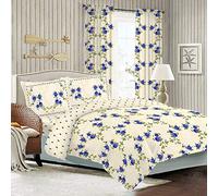 Duvet Set Quilt Cover Fitted Sheet Pillow Cases or Matching Curtains | Fabric Latest & Unique Design king size duvet cover sets | Comfortable super king duvet set