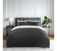 Emma Barclay Lyla Reversible Duvet Set in Black/White - King