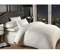 Emma Barclay Grosvenor - 1000 Thread Count Pin Stripe Duvet Set in Cream - Double Bed