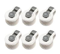 Duvet Stays - Duvet Corner Holder | 6 Duvet Clips | Reusable Duvet Fasteners | Duvet Bed Sheet Straps Quilt Clips | Comforter Fasteners Set Safe Locking For Inside Duvet Cover, Bed Sheet And Duvet