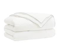 Duvet TRIER White 100% Australian Wool Quilted Comforter Bedding Cotton vidaXL