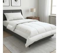 Duvet White 152x203cm 100% Cotton Cover 90% Goose Down 300GSM Winter Breathable