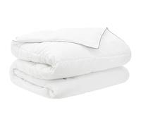 Duvet White 200x200 cm Bamboo-Blend Lightweight Breathable Summer Quilt SoftFeel