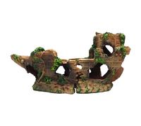 Duvo + Aquarium Decoration Shipwreck 22, 5x7, 5x12, 5cm Fresh Water Salt Water