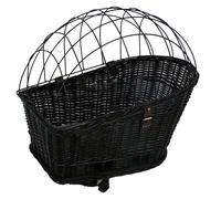 Duvo + Bicycle Basket Dog Weiden Black Pillow 35x55x49 CM Provence Stable Secure