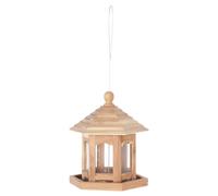 Duvo+ Bird Feeder Cedar Wood Lima 17X20X23 Cm For Garden Birds, Hanging