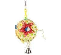Duvo+ Bird Toy Forage Bamboo Piñata 10x15x24cm Colorful For Birds