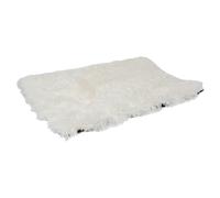 Duvo+ Cat Cushion Bench Snug White Plush Soft For Box Washable At 30°C