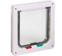 Duvo+ Cat Flap 4 Positions White Ref 10923
