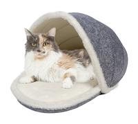 Duvo+ Cat House For Cats Shoe John Gray/White 54X32X29Cm Foldable