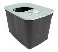 Duvo+ Cat Toilet Micia ECO Top Black/Ice 57X37X38 Cm Environmentally Friendly