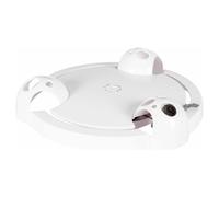 Duvo+ Cat Toy 360 Spin 'N Catch, 32.5X32.5Cm, Interactive White