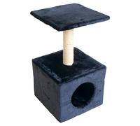 Duvo+ Cat Tree Christa Blue 31X31X57 Cm For Cats - Cozy Cave & Sisal Column