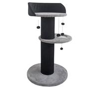 Duvo+ Cat Tree Gabriel Gray/Black 60X60X102Cm With Play Balls