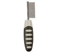 Duvo+ De-Shedding Comb 30 Teeth For Rodents, Rabbits, Ferrets Black/Grey