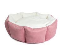 Duvo+ Dog Bed Hexa Velvet Pink, Cozy For Dogs