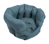 Duvo+ Dog Bed Oval Royal Blue, 50X45X27 Cm, High Edge, Washable, Stylish