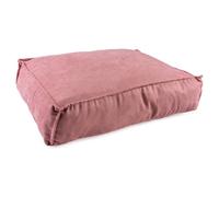 Duvo+ Dog Bed Rectangle Velvet Pink Non-Slip EU Stock