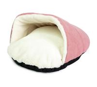 Duvo+ Dog Sleeping Bag Velvet Pink 60X45X28Cm Ecological Soft Non-Slip