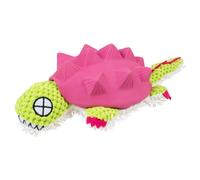 Duvo+ Dog Toy Armadillo 34 Cm Plush/Latex Purple/Green With Squeaker