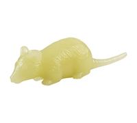 Duvo+ Dog Toy Bat/Rat TPR Glow In Dark, 10X7Cm, Chew Toy